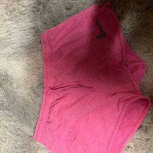 pink love shorts